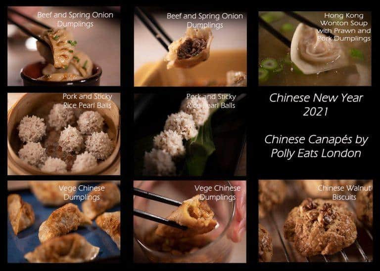 Chinese New Year 2021 Menu Canapes