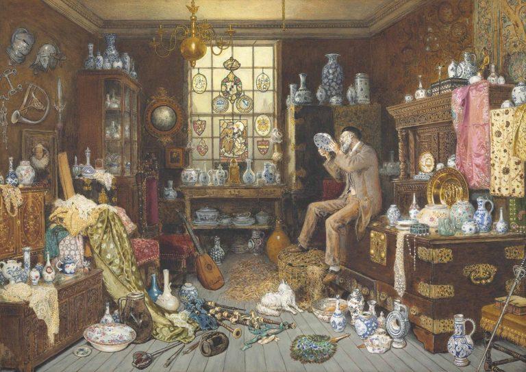 Myles_Birket_Foster_-_The_Old_Curiosity_Shop