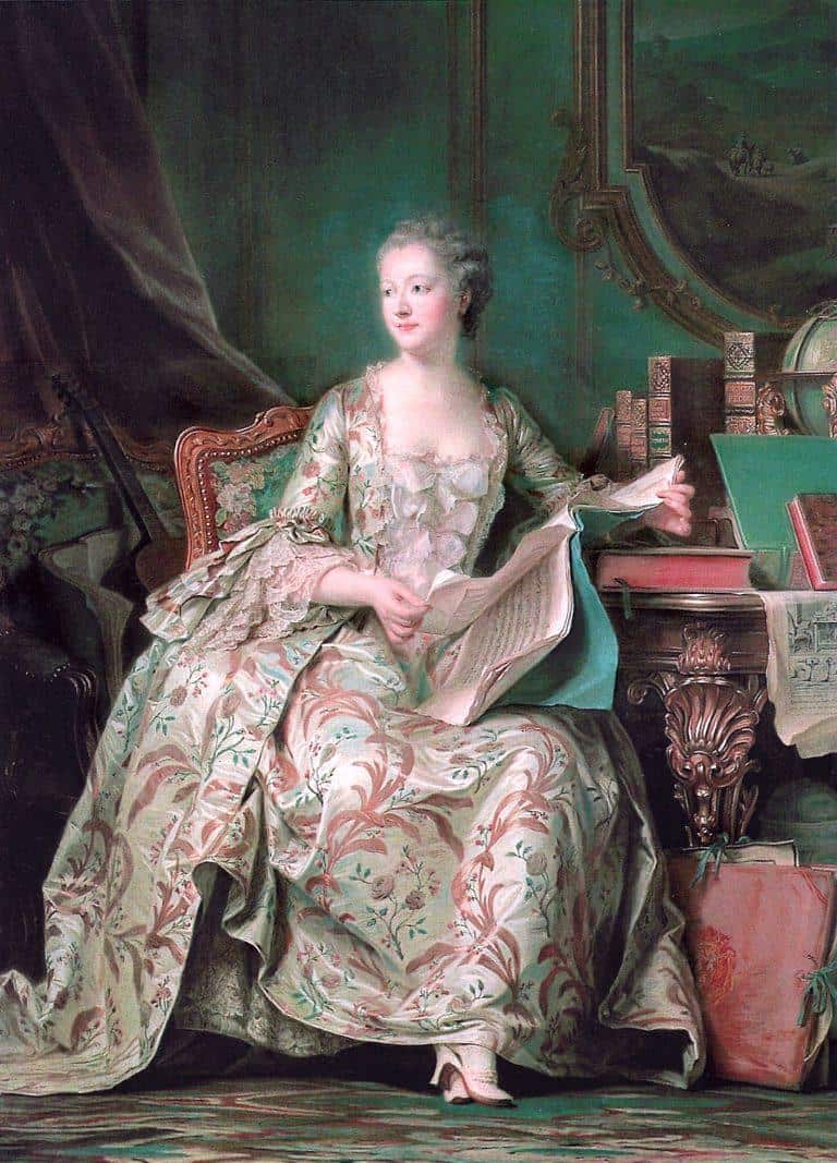 Jeanne Antoinette Poisson, Marquise de Pompadour, may be best known as King Louis XV's Chief Mistress. But she was also a highly educated tastemaker, a patron of the arts, and an artist in her own right